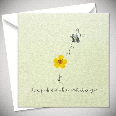 HAP-BEE BIRTHDAY – buttercup - BexyBoo1325