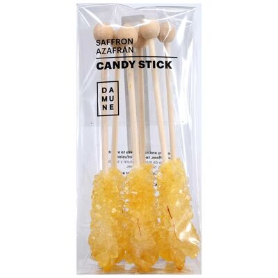 Sticks Sugar Candy Saffron 6Stk.