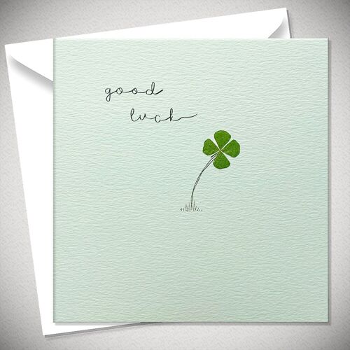 GOOD LUCK – 4 leaf clover - BexyBoo1340