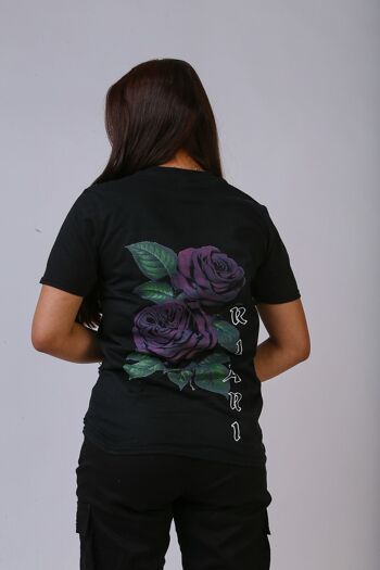 T-shirt noir Rich Rose 1