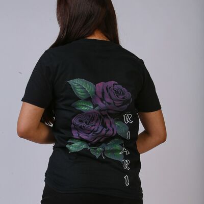 T-shirt noir Rich Rose