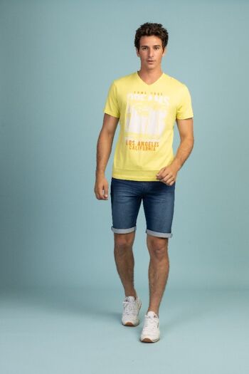 Bermuda jeans sotter homme-mediumblue 2