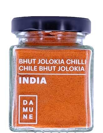 Peperoncino Bhut Jolokia Macinato India 45g