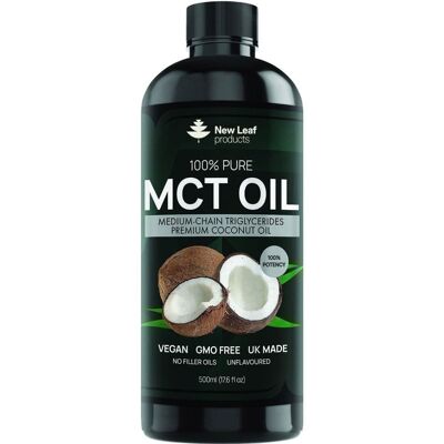 Olio MCT puro al 100% 500 ml