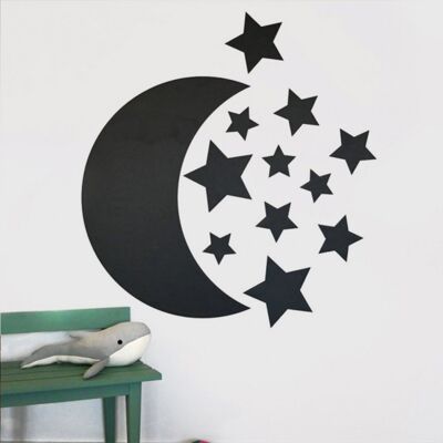 Magnetic board - Moon and stars