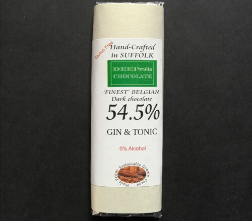 Gin & Tonic Dark Chocolate 54.5%