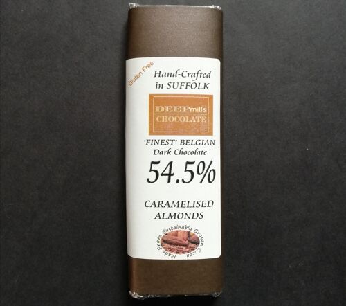 Caramelised Almond in Dark Chocolate 54.5%
