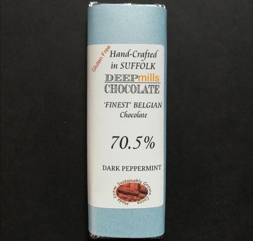 Dark Peppermint Chocolate 70.5%