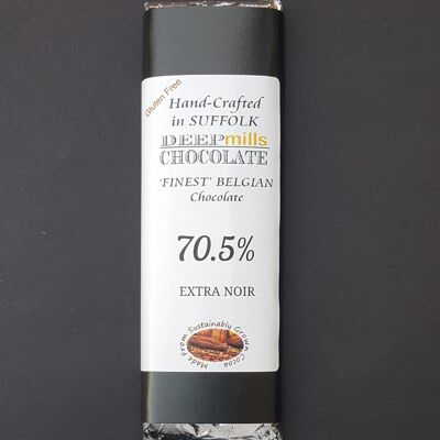 Dunkle Schokolade Extra Noir 70,5%
