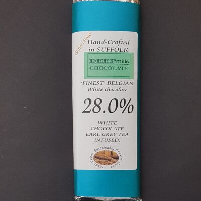 Thé Earl Grey au chocolat blanc infusé – 28 %