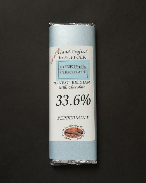 Peppermint Milk Chocolate – 33.6%