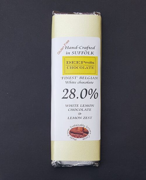 White Lemon Chocolate and Lemon Zest 28.0%