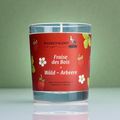 Wild Strawberry Natural Candle
