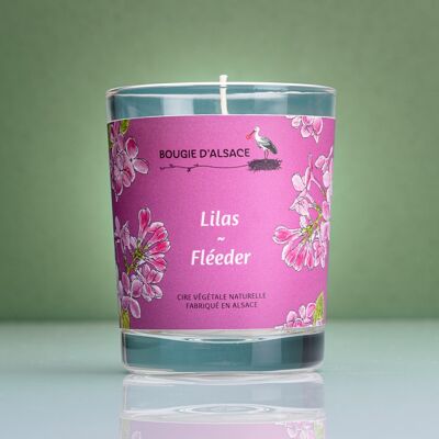 Lilac Natural Candle