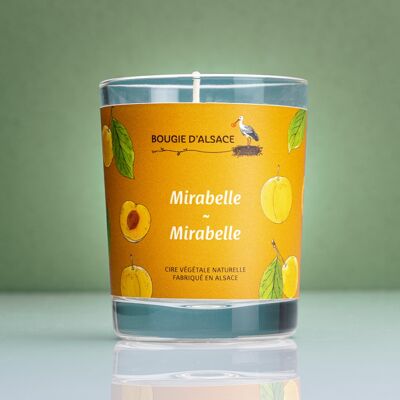 Natürliche Mirabelle-Kerze