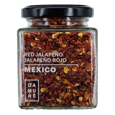 Flocons de piment jalapeño rouge Mexique 80g