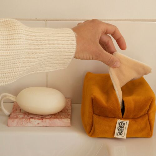 Trousse de toilette/ kit cotons lavables