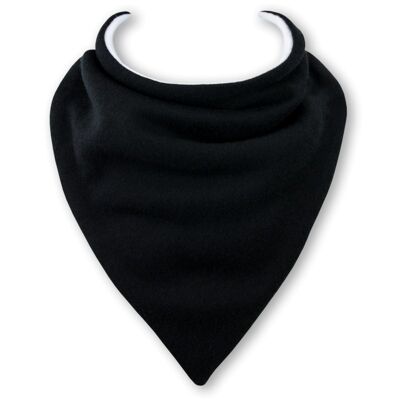 Large Black Bib - None