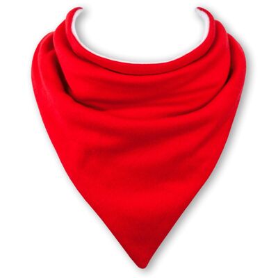 Large Sports Car Red Bib - None