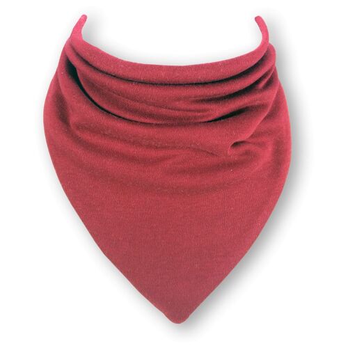 Large Maroon Bib - Personalise me