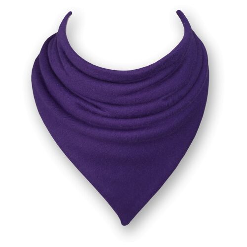 Large Purple Bib - None