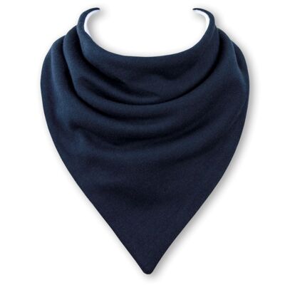 Navy Blue Dribble Bib - None