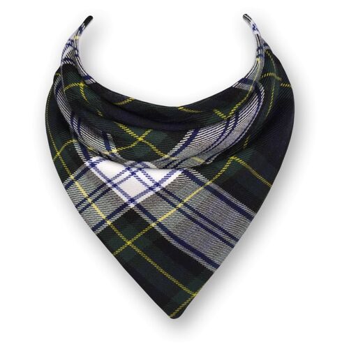 Gordon Tartan Dribble Bib - None