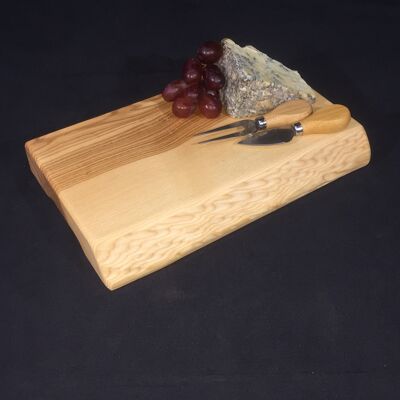 Plateau de service en chêne ou en frêne. (Le Mini Chunk.) 29cm x 18cm x 3.5cm - Pas d'emballage cadeau