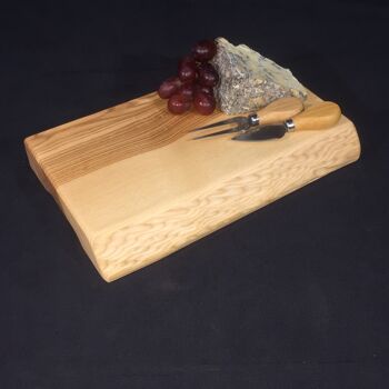 Plateau de service en chêne ou en frêne. (Le Mini Chunk.) 29cm x 18cm x 3.5cm - Oui Emballage Cadeau (+£6.00)