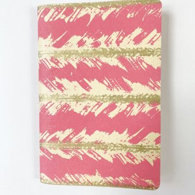 Coral and Gold Paper Journal