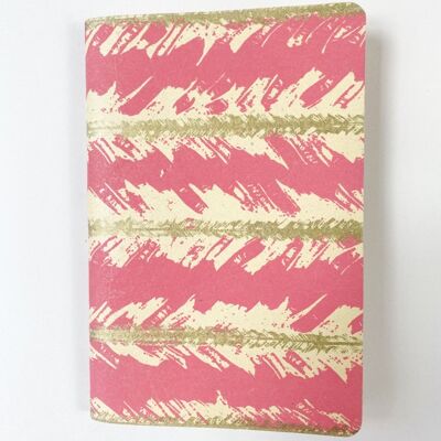 Coral and Gold Paper Journal