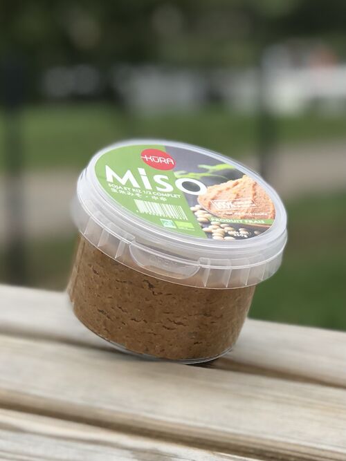 Miso frais de Riz & Soja Moyen (12 mois) - Middle Raw Miso - 生みそ - (250g)