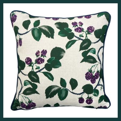 Coussin Blackberry avec insert en laine britannique