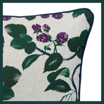 Coussin Blackberry avec insert en laine britannique 4