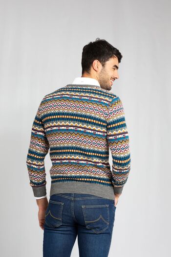 Pull multicolore 4