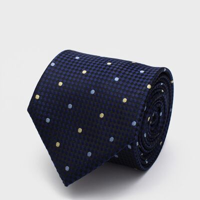 Marineblaue Bens-Krawatte