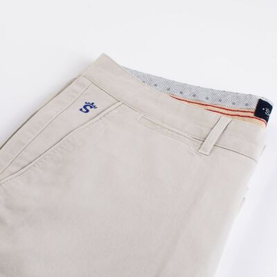 Pantalon chino sport beige