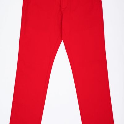 Pantalón Chino Sport Rojo