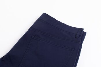 Pantalon Bleu 5 Poches 7