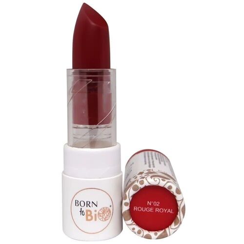 ROUGE A LEVRES BRILLANT N° 2 ROUGE ROYAL - Certifié Bio