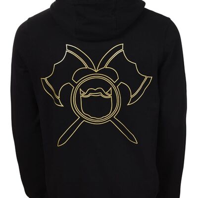 Hoodie Golden Outline