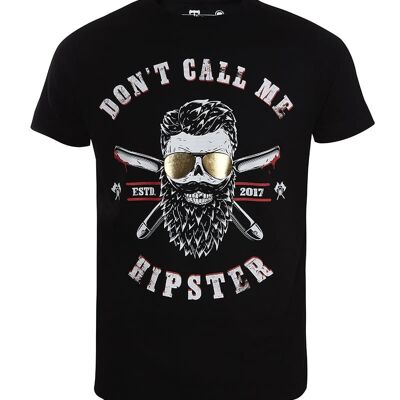 Camiseta Anti-Hipster - Negro