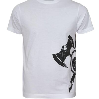 T-Shirt Cross Side - Weiss