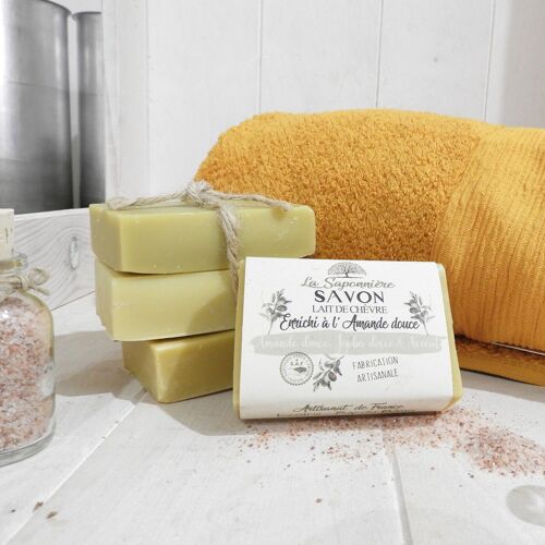 Savon artisanal Lait de chèvre - Peau sèche