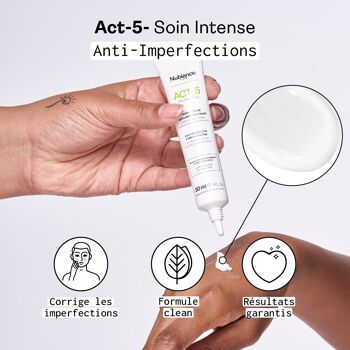 ACT-5 - Soin Intense Anti-Imperfections, 30ml 6