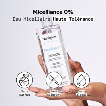 Micelliance 0% - Eau Micellaire Haute Tolérance 500ml 5