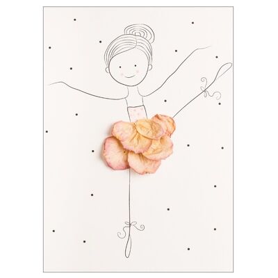 Ballerina Alba Rose 50x70