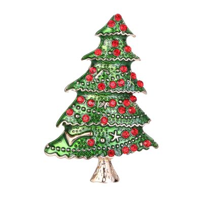 Weihnachtsbrosche "Weihnachtsbaum"