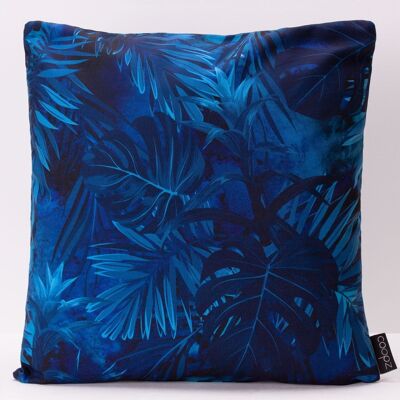 Cushion turquoise Palms 50x50cm