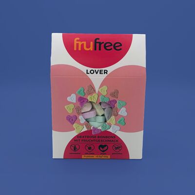 LOVER, Dextrose Bonbons mit Fruchtgeschmack 90g